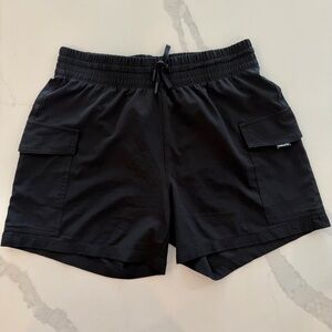 Baleaf Black Cargo Athletic Shorts Women’s Size Large
